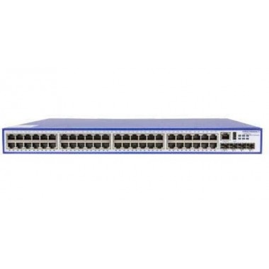 Коммутатор Managed Ethernet Switches 48*GE POE/POE+, 4*10G SFP+ slots, 1*extended line card slot, 2*Modular PSU slots, Enhanced softwa