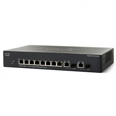 Коммутатор Cisco CatalystSB SG300-10MPP-K9-EU